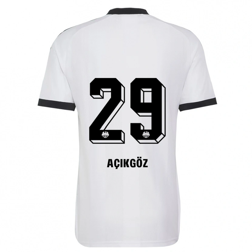 Danxen Homme Maillot Dilara Açıkgöz #29 Noir Blanc Tenues Extérieur 2026/27 T-Shirt