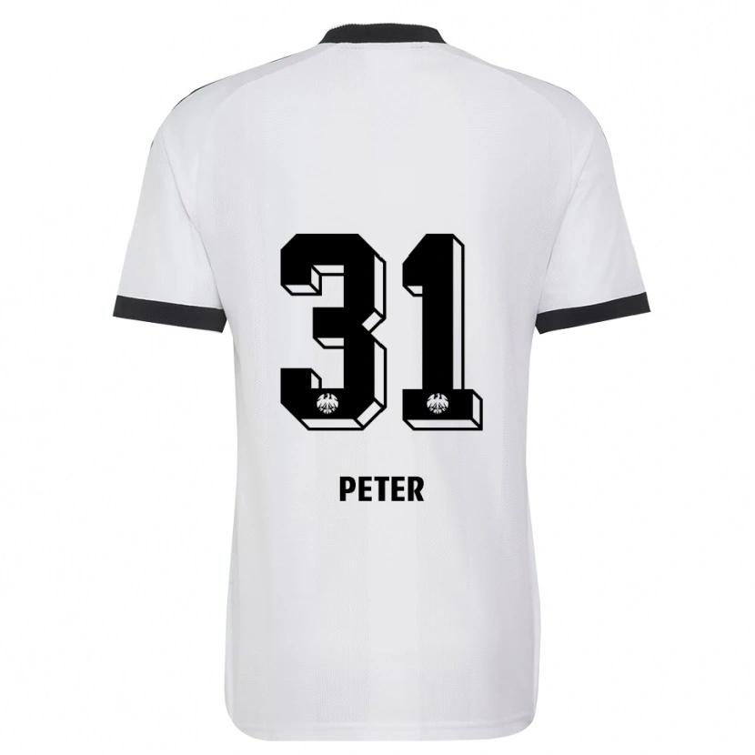 Danxen Homme Maillot Henrik Peter #31 Noir Blanc Tenues Extérieur 2026/27 T-Shirt