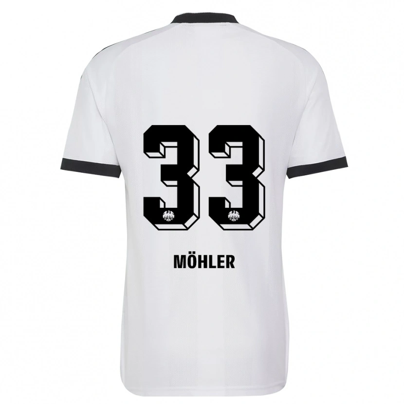 Danxen Homme Maillot Emil Möhler #33 Noir Blanc Tenues Extérieur 2026/27 T-Shirt
