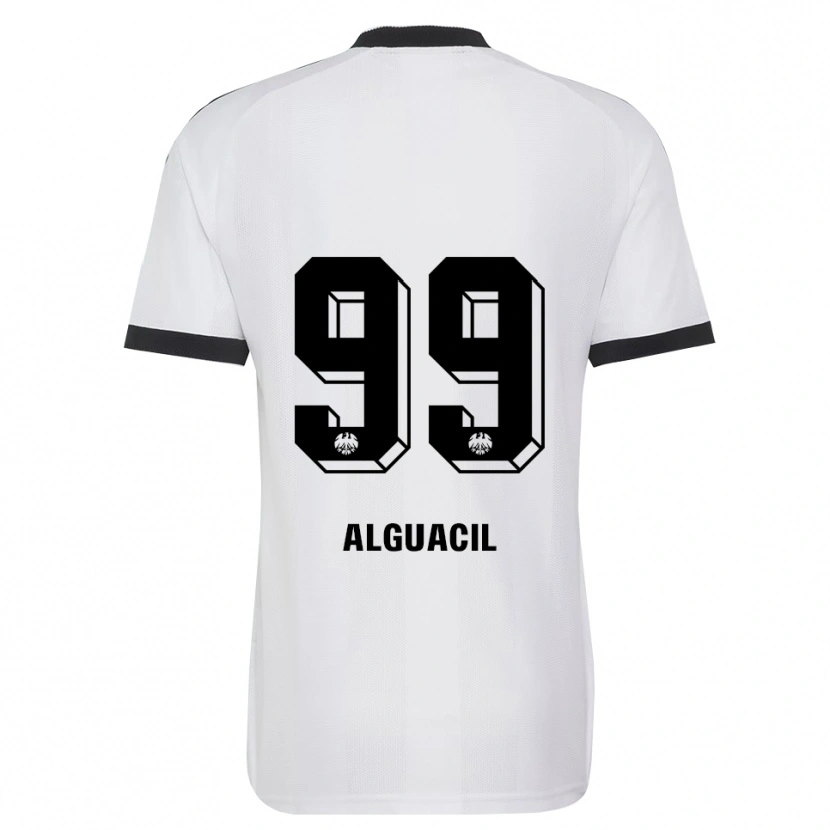 Danxen Homme Maillot Ainhoa Alguacil #99 Noir Blanc Tenues Extérieur 2026/27 T-Shirt