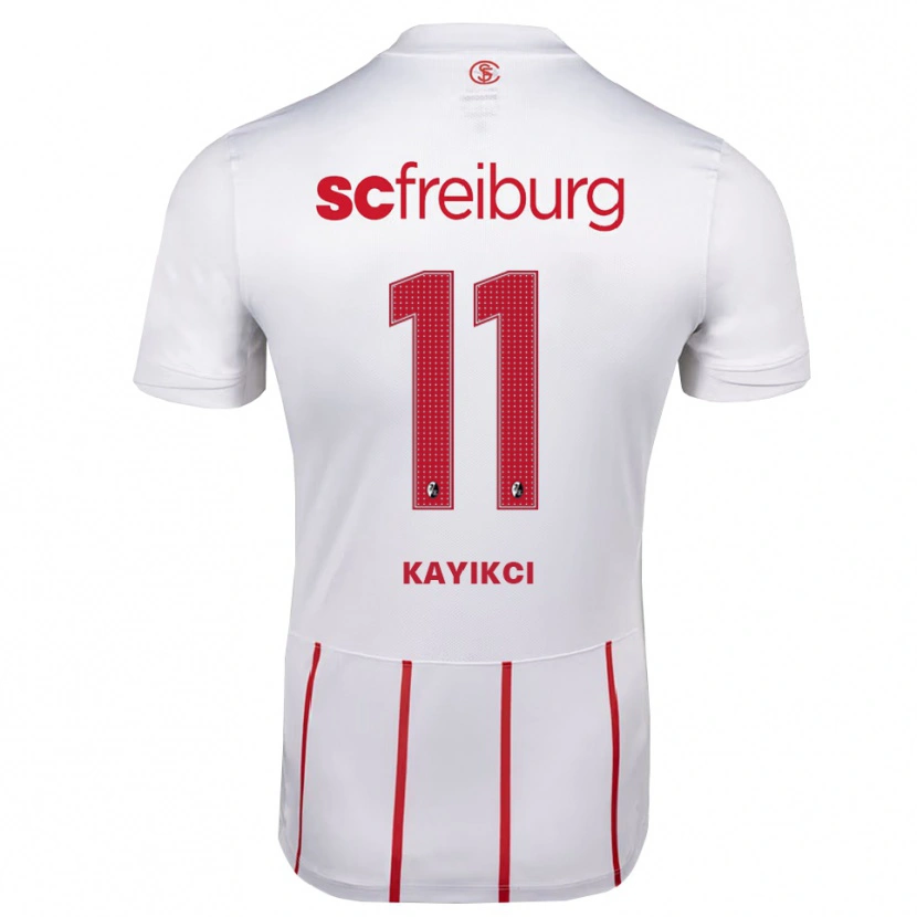 Danxen Homme Maillot Hasret Kayikçi #11 Blanc Rouge Jaune Tenues Extérieur 2026/27 T-Shirt