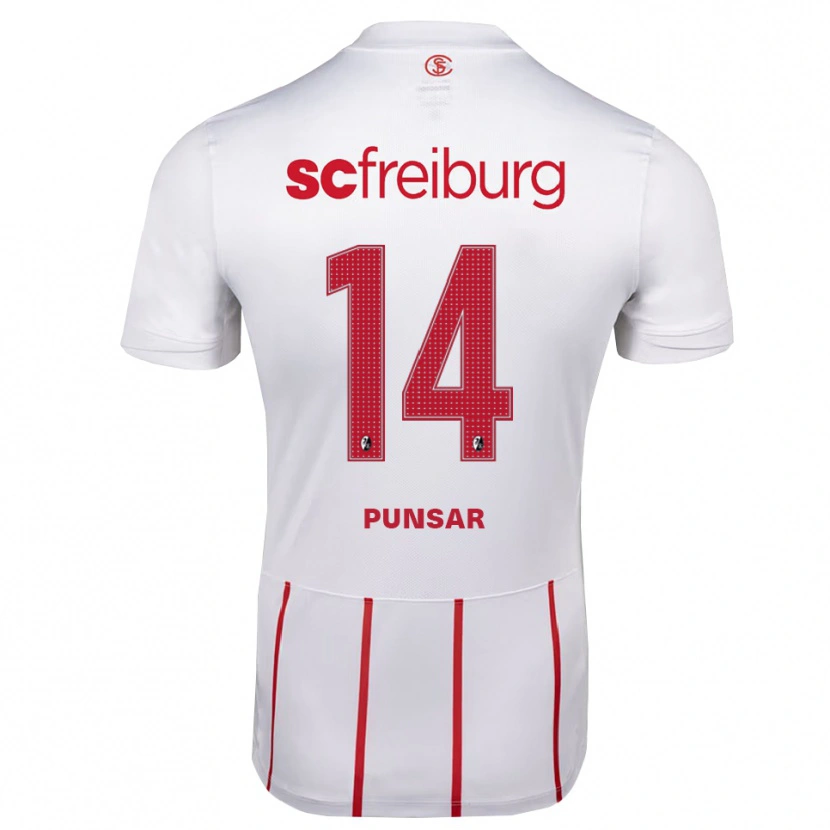 Danxen Homme Maillot Milla Punsar #14 Blanc Rouge Jaune Tenues Extérieur 2026/27 T-Shirt