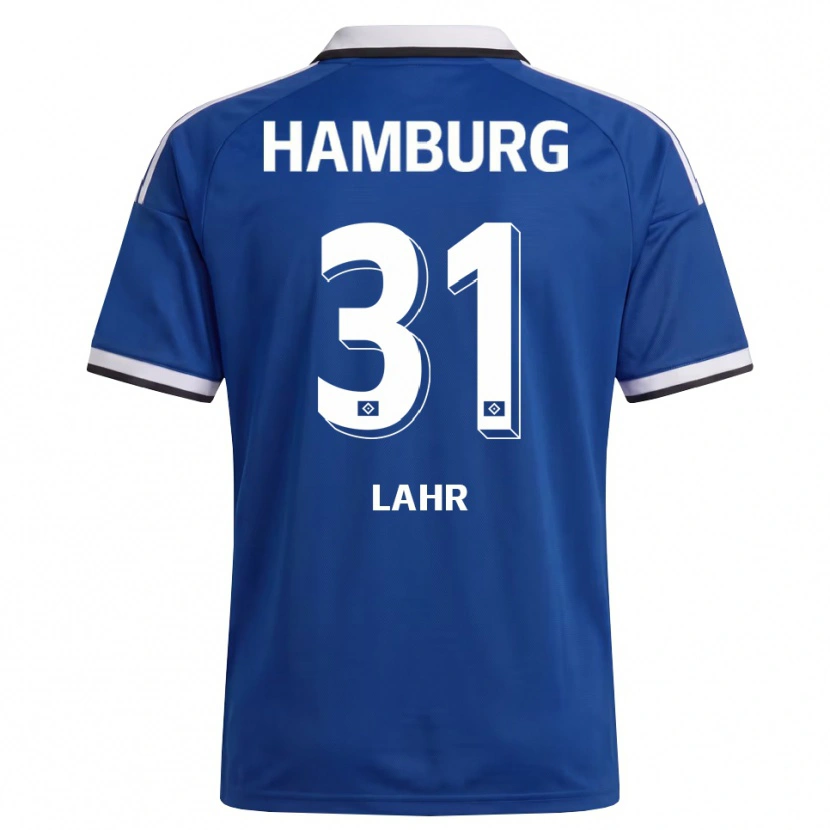 Danxen Homme Maillot Jobina Lahr #31 Blanc Bleu Tenues Extérieur 2026/27 T-Shirt