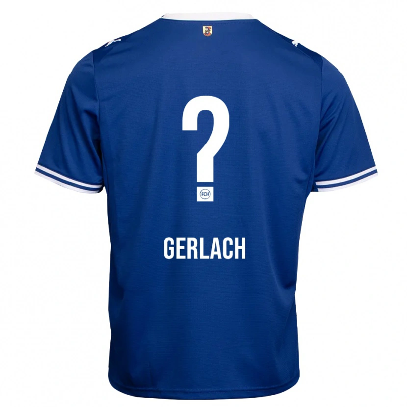 Danxen Homme Maillot Tom Gerlach #0 Bleu Roi Blanc Tenues Extérieur 2026/27 T-Shirt