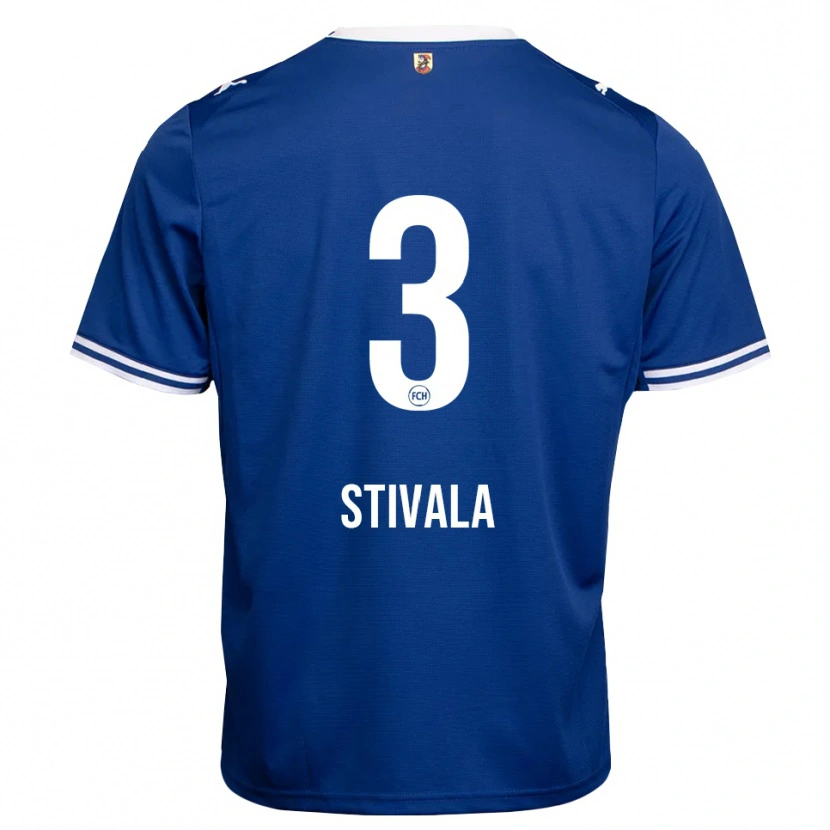 Danxen Homme Maillot Gabriel Stivala #3 Bleu Roi Blanc Tenues Extérieur 2026/27 T-Shirt
