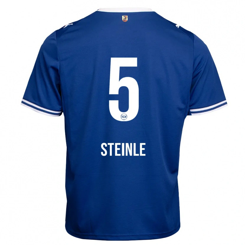 Danxen Homme Maillot Joel Steinle #5 Bleu Roi Blanc Tenues Extérieur 2026/27 T-Shirt