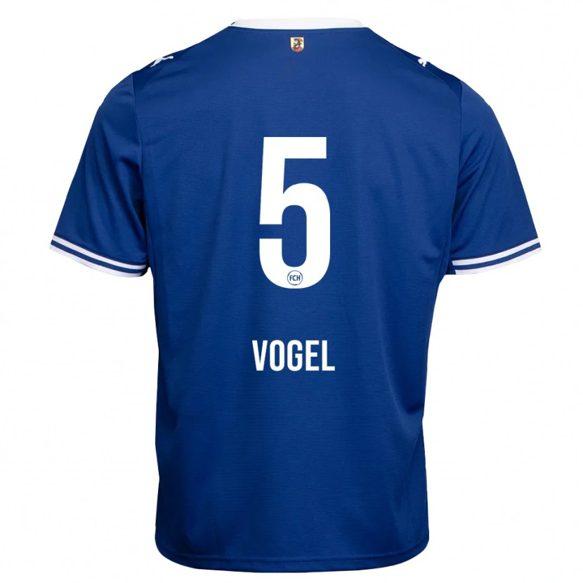 Danxen Homme Maillot Maximilian Vogel #5 Bleu Roi Blanc Tenues Extérieur 2026/27 T-Shirt