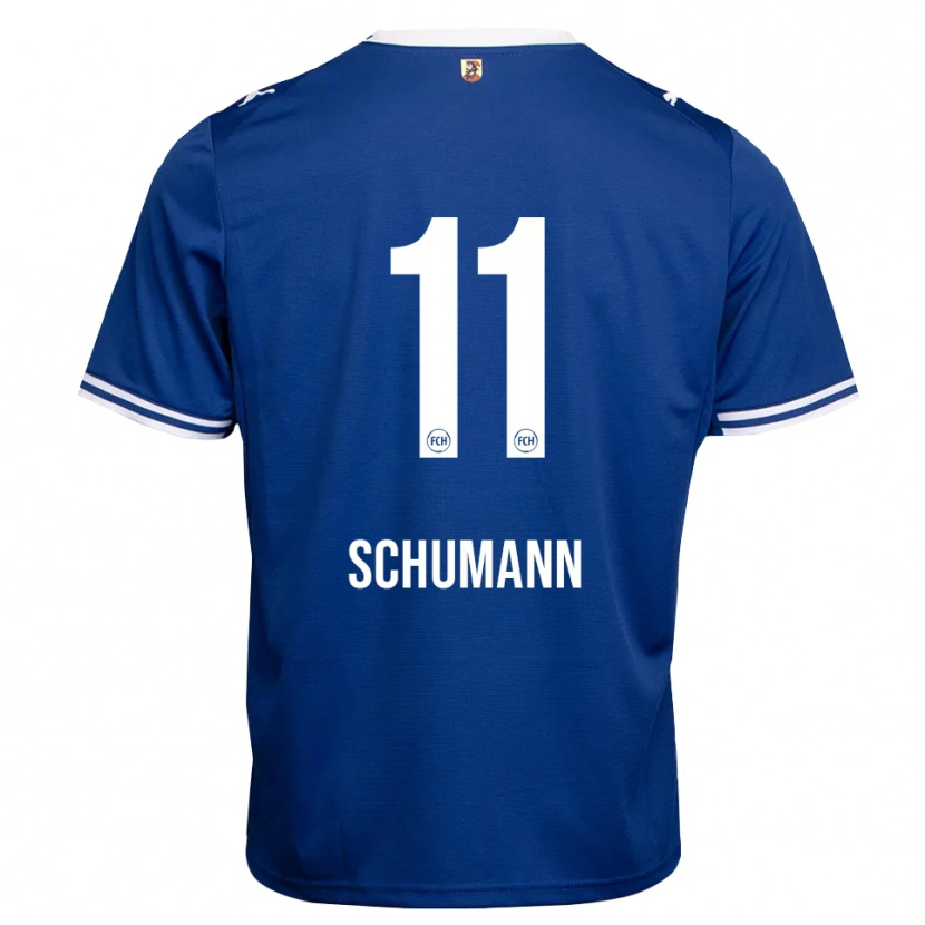 Danxen Homme Maillot Stefan Schumann #11 Bleu Roi Blanc Tenues Extérieur 2026/27 T-Shirt