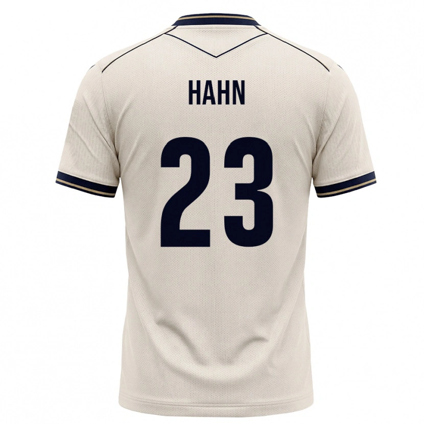Danxen Homme Maillot Chiara Hahn #23 Blanc Cassé Bleu Encre Tenues Extérieur 2026/27 T-Shirt