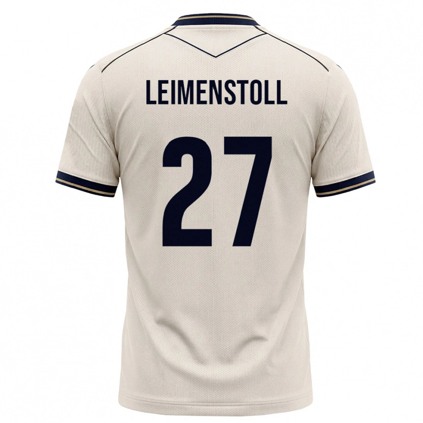 Danxen Homme Maillot Vanessa Leimenstoll #27 Blanc Cassé Bleu Encre Tenues Extérieur 2026/27 T-Shirt