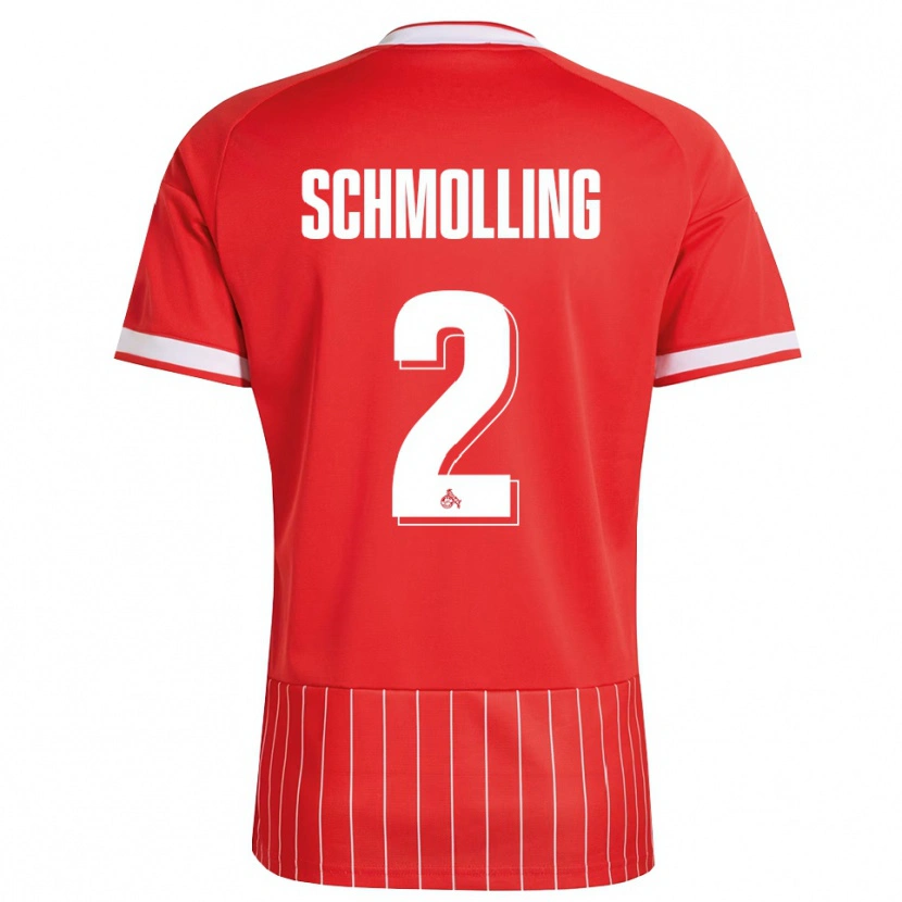 Danxen Homme Maillot Viktor Schmolling #2 Rouge Blanc Vert Tenues Extérieur 2026/27 T-Shirt