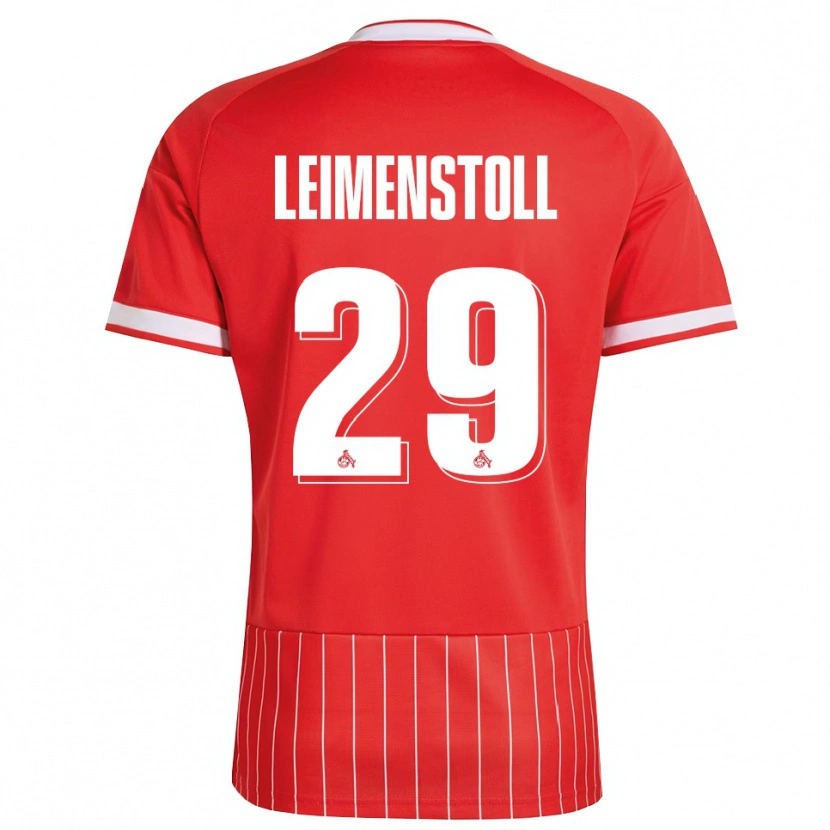 Danxen Homme Maillot Vanessa Leimen­stoll #29 Rouge Blanc Vert Tenues Extérieur 2026/27 T-Shirt