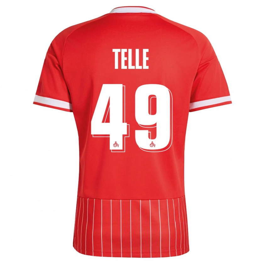 Danxen Homme Maillot Neo Telle #49 Rouge Blanc Vert Tenues Extérieur 2026/27 T-Shirt