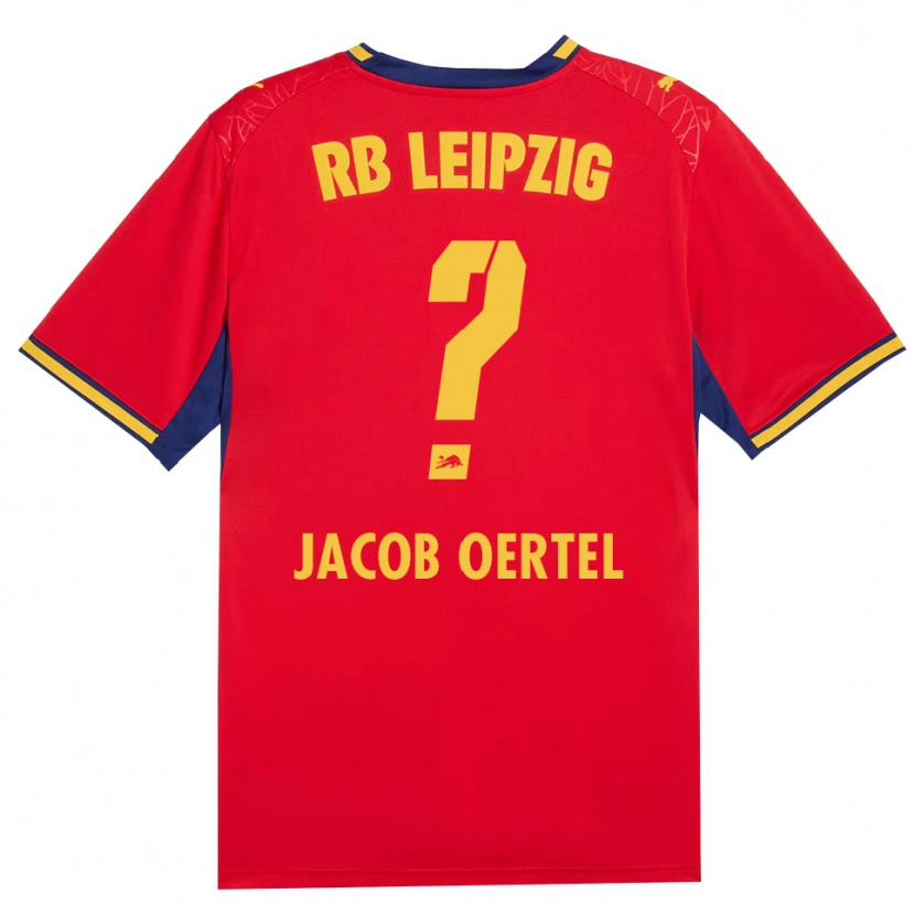 Danxen Homme Maillot Paul Jacob Oertel #0 Rouge Jaune Bleu Roi Tenues Extérieur 2026/27 T-Shirt