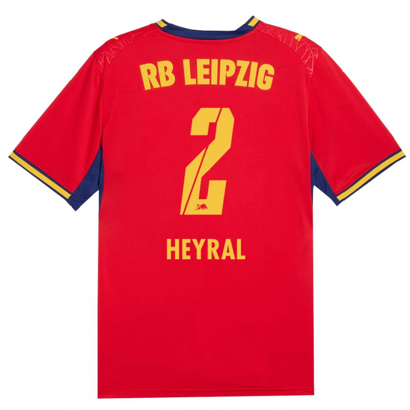 Danxen Homme Maillot Neo Heyral #2 Rouge Jaune Bleu Roi Tenues Extérieur 2026/27 T-Shirt
