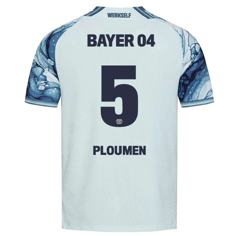 Danxen Homme Maillot Gilles Ploumen #5 Vert Foncé Noir Tenues Extérieur 2026/27 T-Shirt