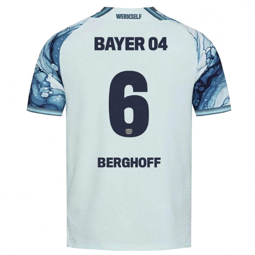 Danxen Homme Maillot Jonah Berghoff #6 Vert Foncé Noir Tenues Extérieur 2026/27 T-Shirt