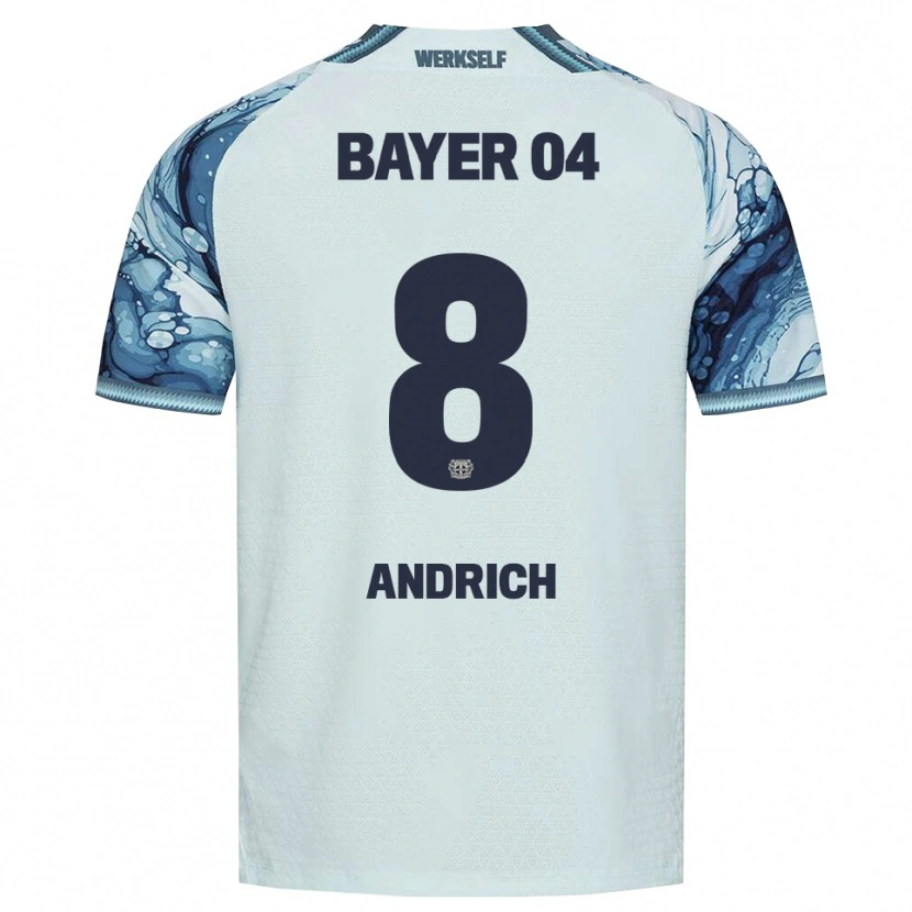 Danxen Homme Maillot Robert Andrich #8 Vert Foncé Noir Tenues Extérieur 2026/27 T-Shirt