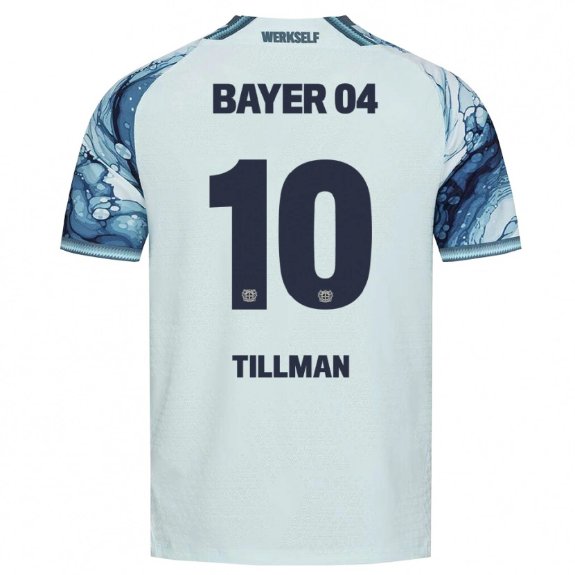 Danxen Homme Maillot Malik Tillman #10 Vert Foncé Noir Tenues Extérieur 2026/27 T-Shirt