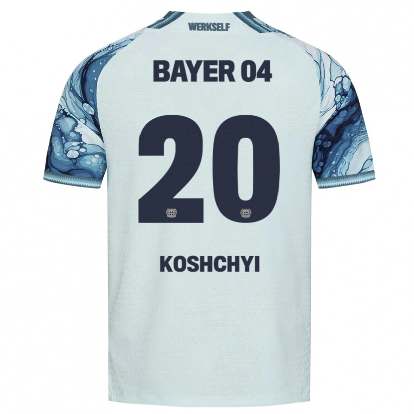 Danxen Homme Maillot Yegor Koshchyi #20 Vert Foncé Noir Tenues Extérieur 2026/27 T-Shirt