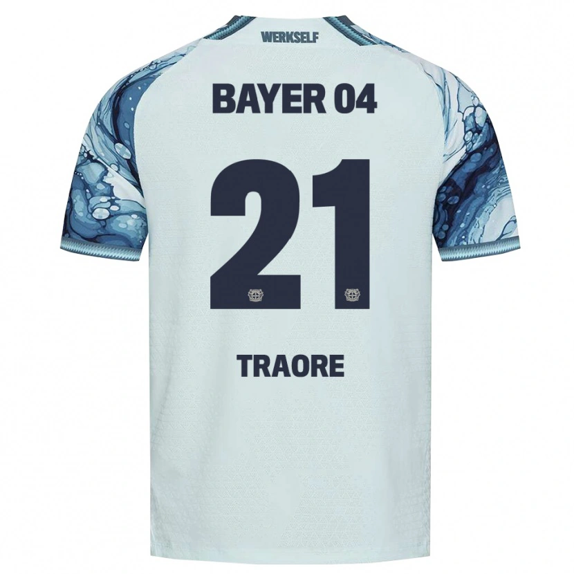Danxen Homme Maillot Amaël-Demba Traoré #21 Vert Foncé Noir Tenues Extérieur 2026/27 T-Shirt