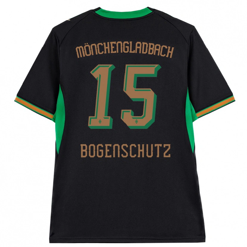 Danxen Homme Maillot Kerstin Bogenschutz #15 Noir Orange Vert Marron Tenues Extérieur 2026/27 T-Shirt