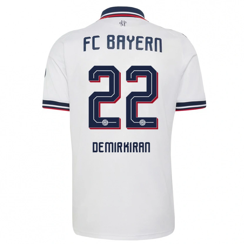 Danxen Homme Maillot Ediz Demirkiran #22 Blanc Gris Rouge Tenues Extérieur 2026/27 T-Shirt