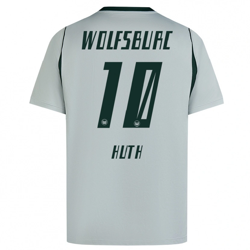 Danxen Homme Maillot Svenja Huth #10 Gris Vert Tenues Extérieur 2026/27 T-Shirt