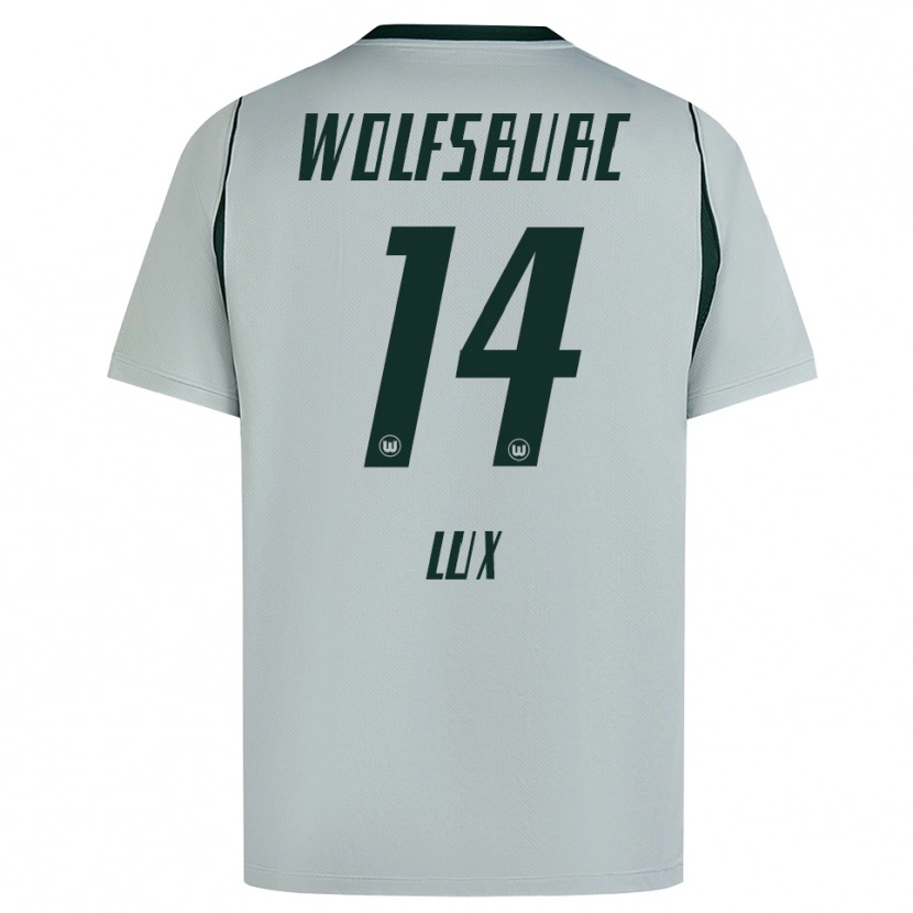 Danxen Homme Maillot Finn-Marco Lux #14 Gris Vert Tenues Extérieur 2026/27 T-Shirt