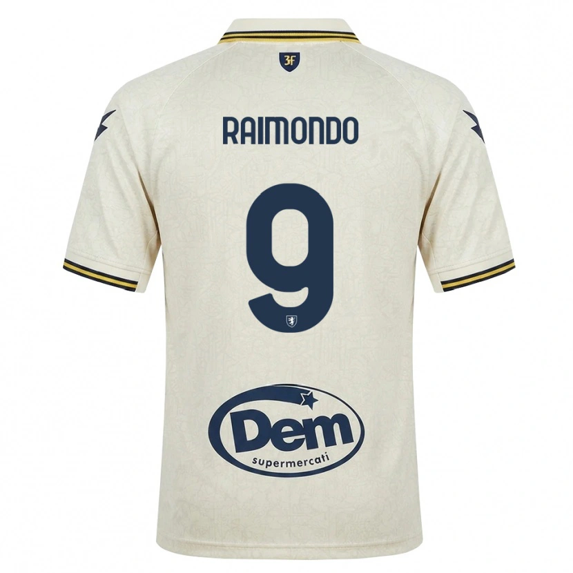 Danxen Homme Maillot Antonio Raimondo #9 Vieux Dentelle Jaune Noir Tenues Extérieur 2026/27 T-Shirt