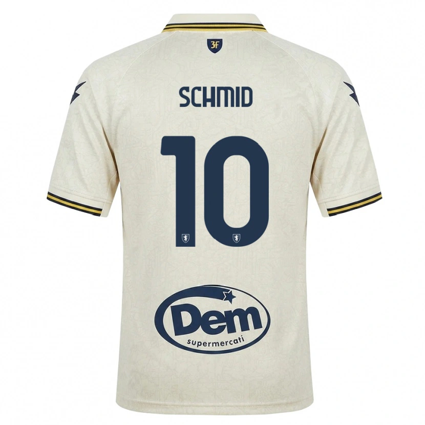 Danxen Homme Maillot Romano Schmid #10 Vieux Dentelle Jaune Noir Tenues Extérieur 2026/27 T-Shirt