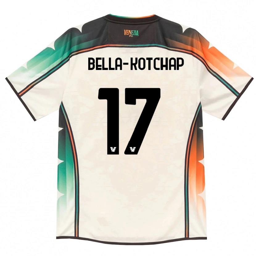 Danxen Homme Maillot Armel Bella-Kotchap #17 Vieux Dentelle Orange Vert Tenues Extérieur 2026/27 T-Shirt