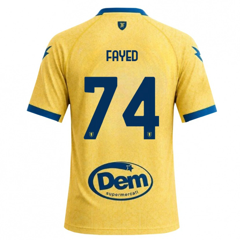 Danxen Homme Maillot Omar Fayed #74 Kaki Noir Bleu Tenues Domicile 2026/27 T-Shirt