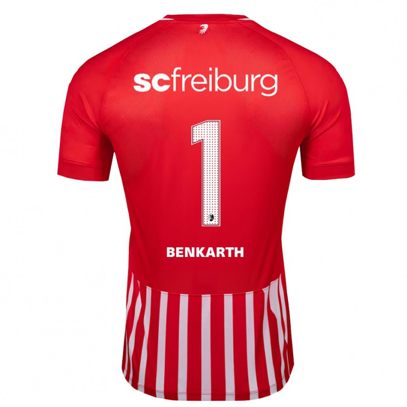 Danxen Femme Maillot Laura Benkarth #1 Rouge Blanc Noir Tenues Domicile 2026/27 T-Shirt