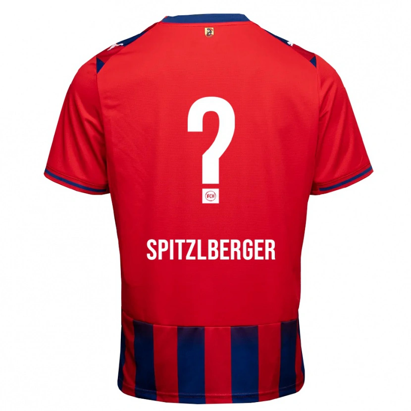 Danxen Femme Maillot Tyler Spitzlberger #0 Bleu Roi Blanc Rouge Tenues Domicile 2026/27 T-Shirt