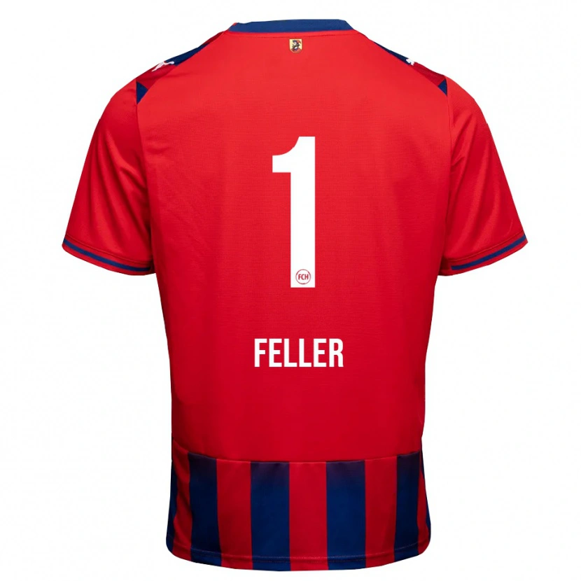 Danxen Femme Maillot Frank Feller #1 Bleu Roi Blanc Rouge Tenues Domicile 2026/27 T-Shirt