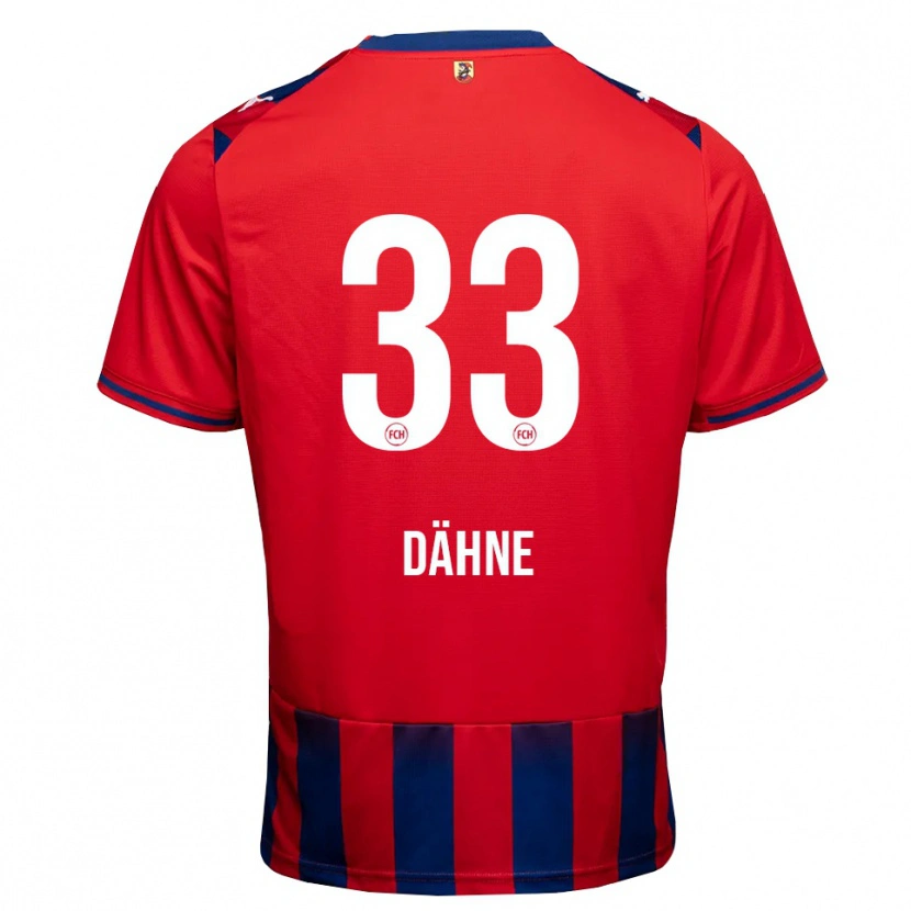 Danxen Femme Maillot Thomas Dähne #33 Bleu Roi Blanc Rouge Tenues Domicile 2026/27 T-Shirt