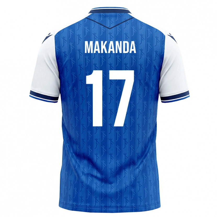 Danxen Femme Maillot Blessing Makanda #17 Bleu Roi Blanc Tenues Domicile 2026/27 T-Shirt