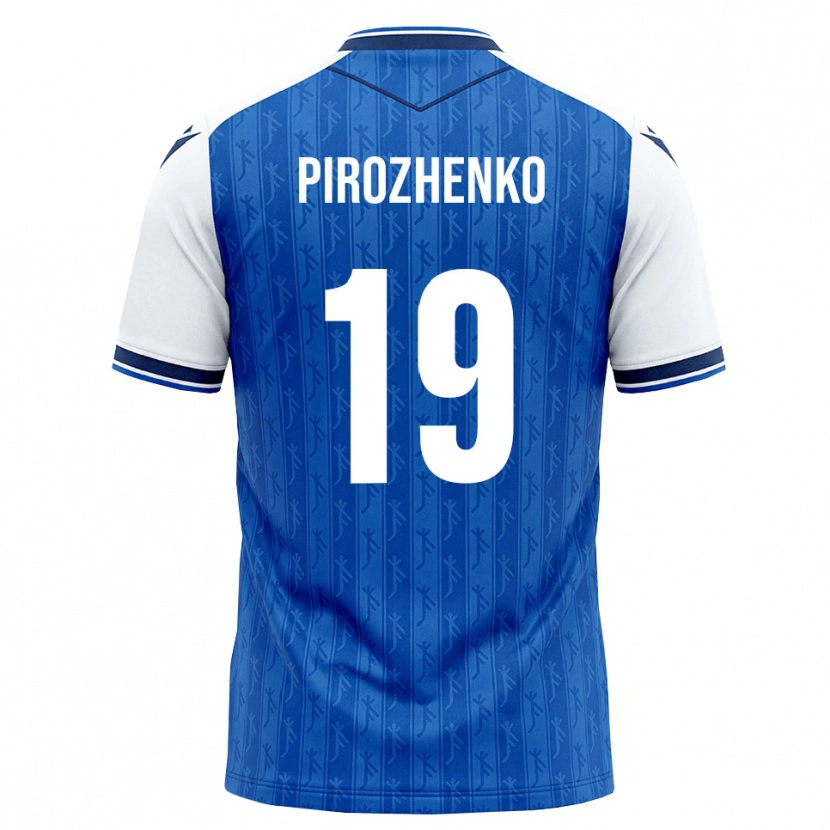 Danxen Femme Maillot Mark Pirozhenko #19 Bleu Roi Blanc Tenues Domicile 2026/27 T-Shirt