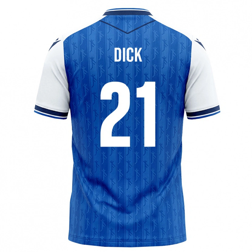 Danxen Femme Maillot Laura Dick #21 Bleu Roi Blanc Tenues Domicile 2026/27 T-Shirt