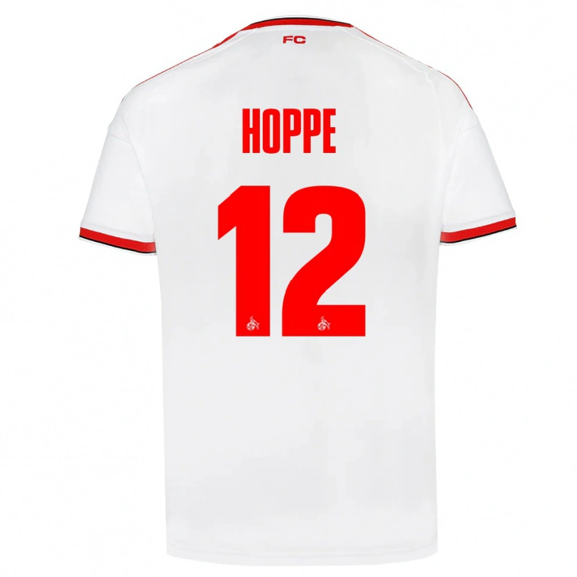 Danxen Femme Maillot Paula Hoppe #12 Blanc Rouge Noir Tenues Domicile 2026/27 T-Shirt