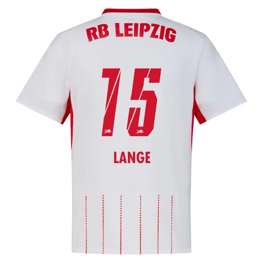 Danxen Femme Maillot Oskar Lange #15 Rouge Blanc Jaune Tenues Domicile 2026/27 T-Shirt