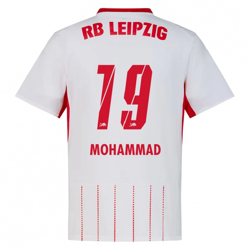 Danxen Femme Maillot Sammy Mohammad #19 Rouge Blanc Jaune Tenues Domicile 2026/27 T-Shirt