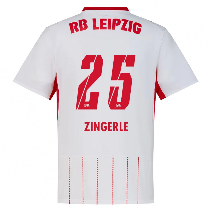 Danxen Femme Maillot Leopold Zingerle #25 Rouge Blanc Jaune Tenues Domicile 2026/27 T-Shirt