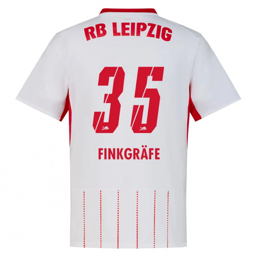 Danxen Femme Maillot Max Finkgräfe #35 Rouge Blanc Jaune Tenues Domicile 2026/27 T-Shirt