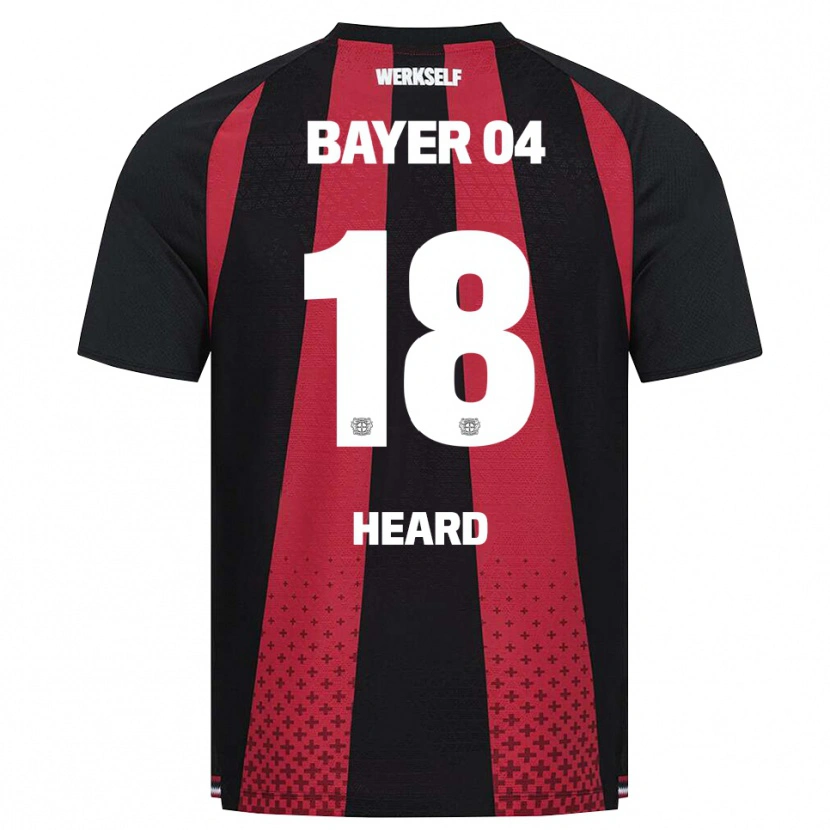 Danxen Femme Maillot Aaron Heard #18 Noir Blanc Rouge Tenues Domicile 2026/27 T-Shirt