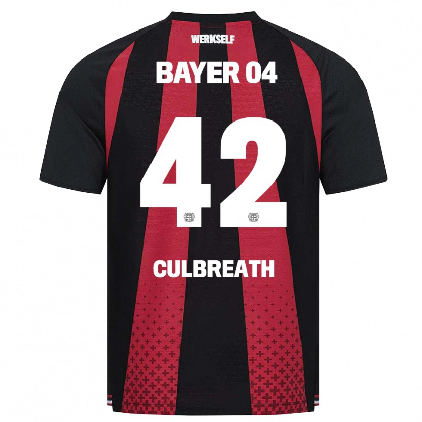 Danxen Femme Maillot Montrell Culbreath #42 Noir Blanc Rouge Tenues Domicile 2026/27 T-Shirt