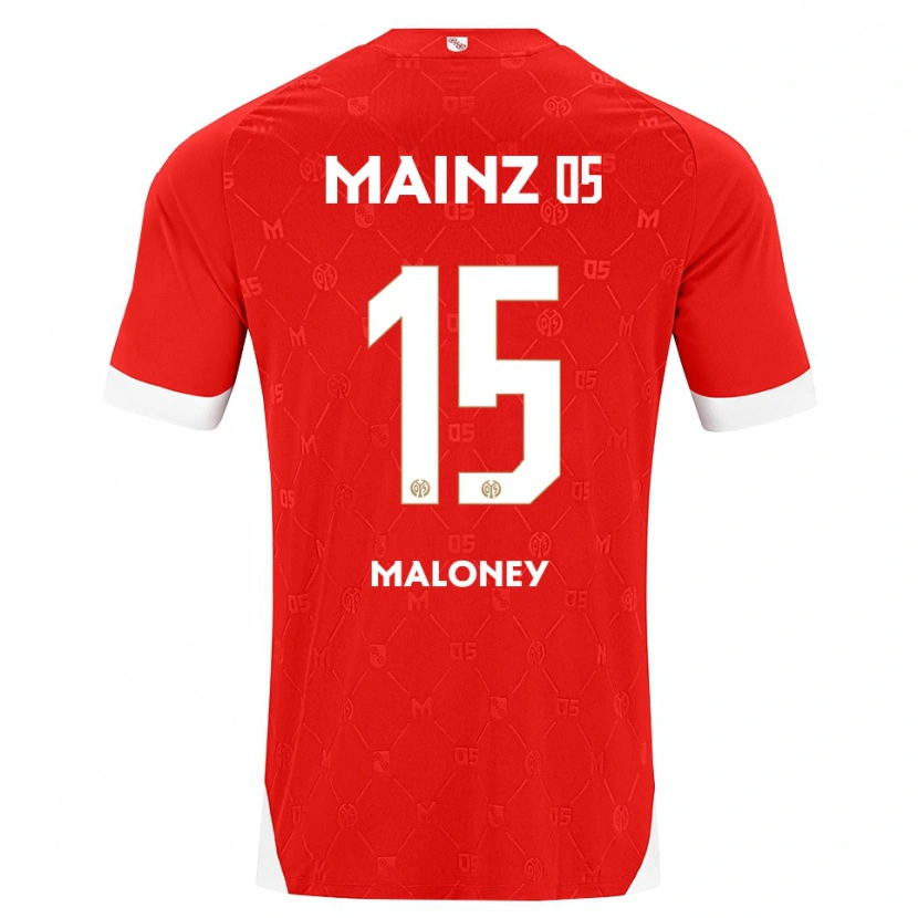 Danxen Femme Maillot Lennard Maloney #15 Rouge Blanc Tenues Domicile 2026/27 T-Shirt