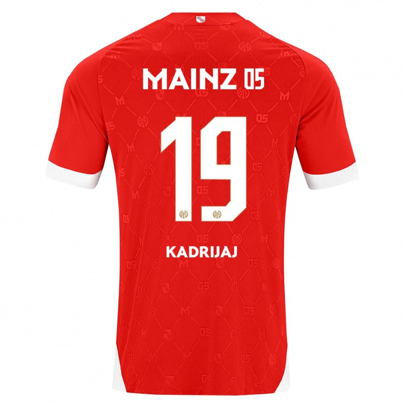 Danxen Femme Maillot Smail Kadrijaj #19 Rouge Blanc Tenues Domicile 2026/27 T-Shirt