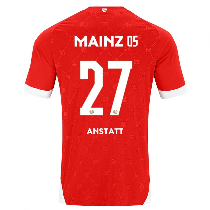 Danxen Femme Maillot Nadine Anstatt #27 Rouge Blanc Tenues Domicile 2026/27 T-Shirt